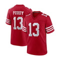 San Francisco 49ers Men's Football Jersey s - 23 Christian McCaffrey  - 13 Brock Purdy - 54 Fred Warner  Stitched American Football Limited Jersey