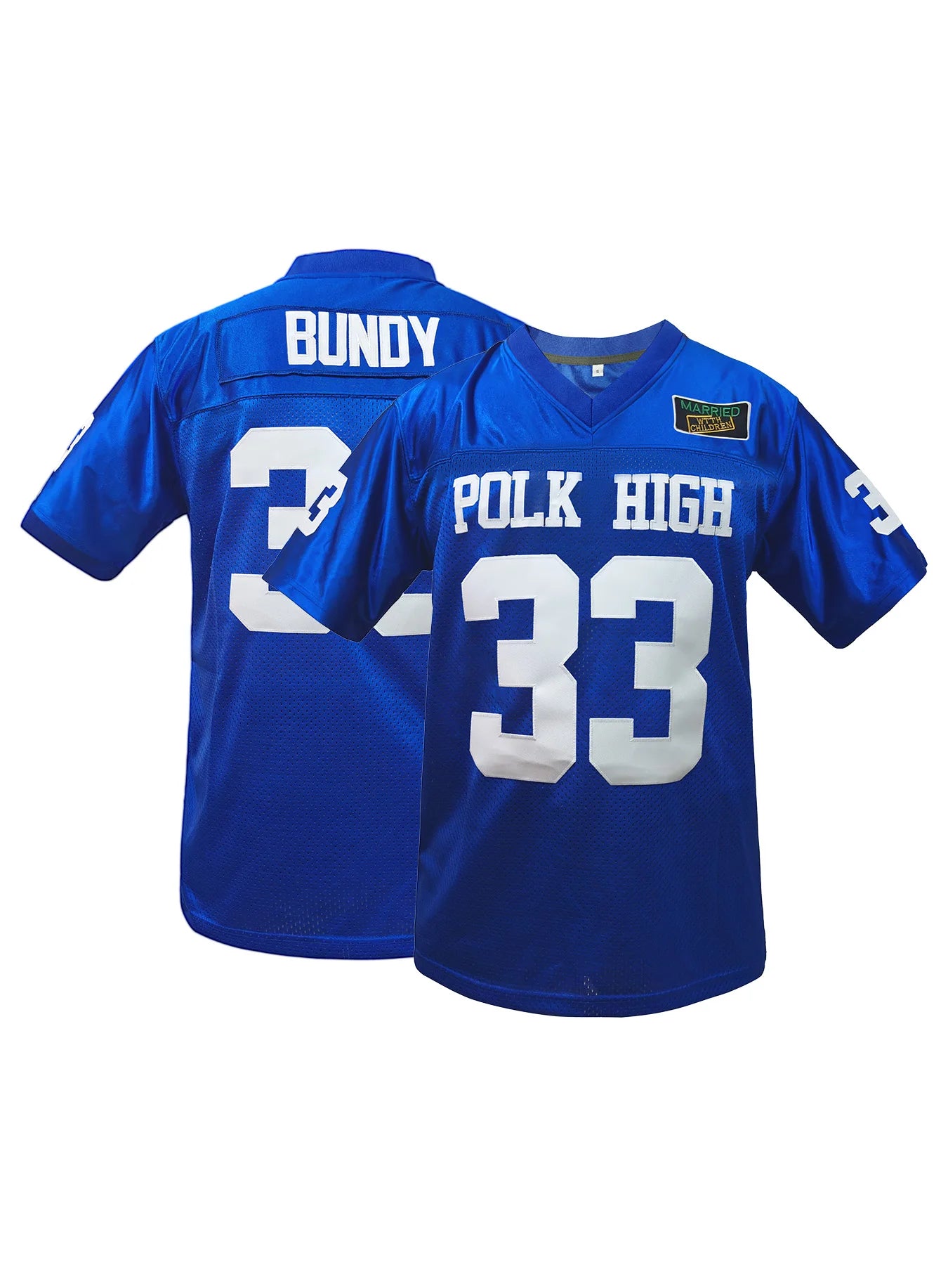 Vintage Al Bundy - Polk High Retro Jersey - Embroidered & Breathable