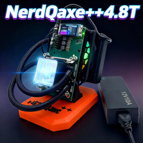 2026 New Hot Selling NerdQaxe++ Hydro Bitcoin Miner 4.8Th/s 75W Product In Stock