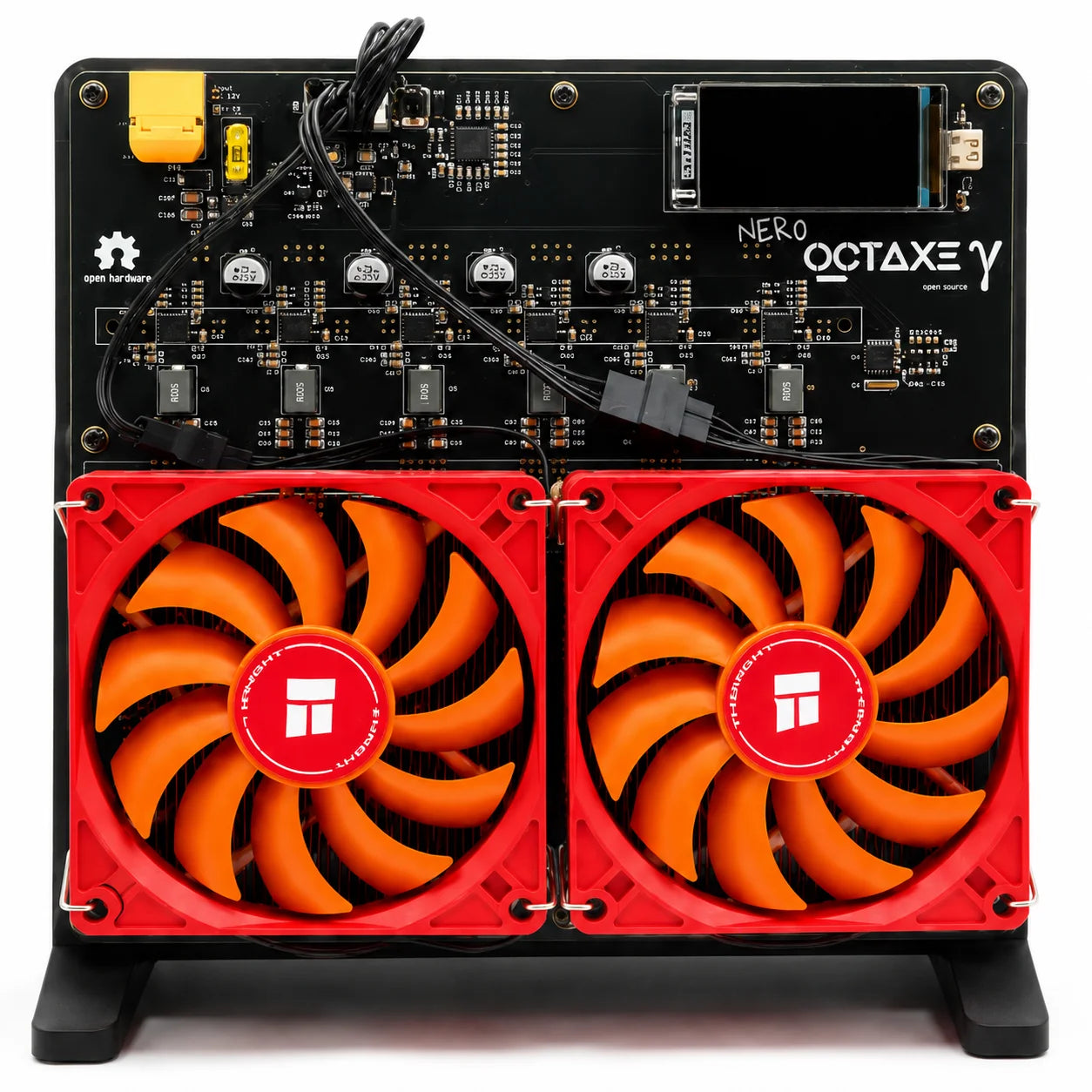 ⚡ High performance NerdOCTaxe Rev3.1 12TH/s Solo Bitcoin Miner - Pure Copper!