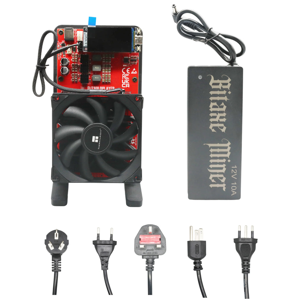 Limited Edition 49ers RED NerdQaxe++ 4.8Th/s Bitcoin Miner BM1370 Chip Solo BTC 2.4G WiFi Open-Source BTC Mining Machine