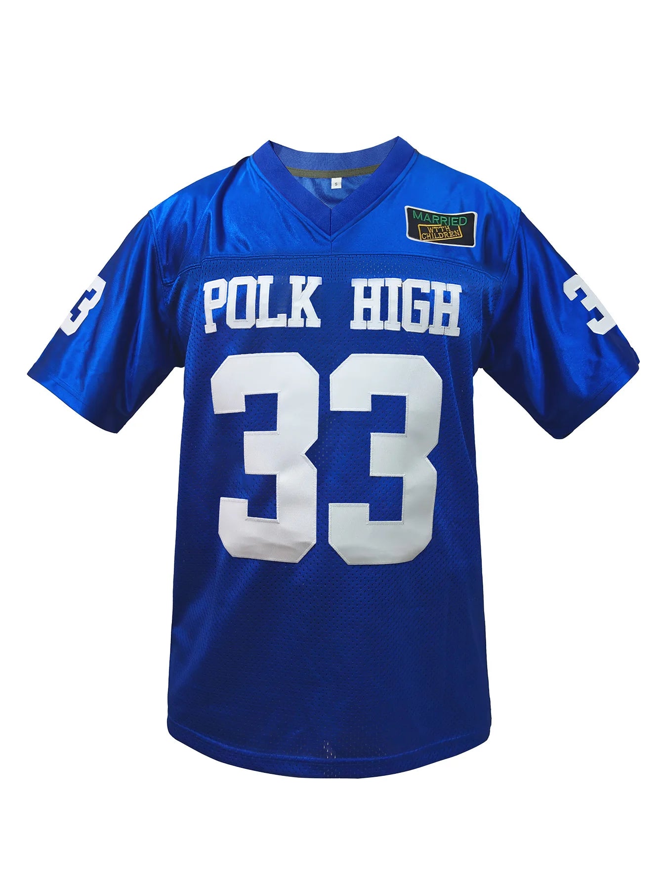 Vintage Al Bundy - Polk High Retro Jersey - Embroidered & Breathable